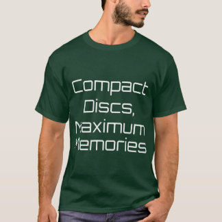 Camiseta Discos compactos