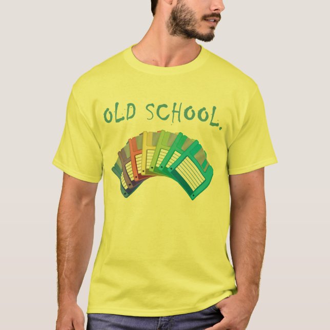 Camiseta discos flexíveis antigos (Frente)