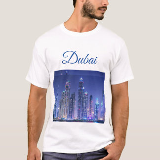 Camiseta Discos modernos de Dubai Corniche