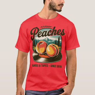 Camiseta Discos Peaches Vintage