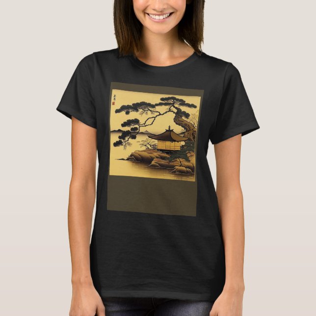 Camiseta Discover the Beauty of Japanese The Golden Pavilio (Frente)