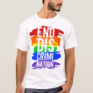 CAMISETA DISCRIMINAÇÃO DO FIM