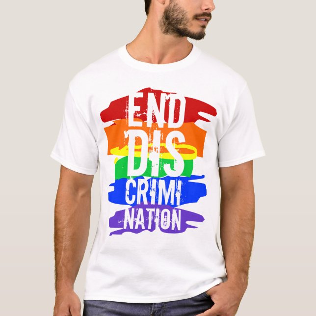 CAMISETA DISCRIMINAÇÃO DO FIM (Frente)