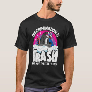 Camiseta Discriminação É Lixo Oculta Orgulho Bissexual Bi