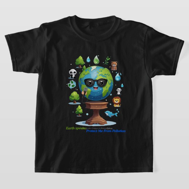 Camiseta Discurso da Terra: Um Chamado à Proteção (Postura )