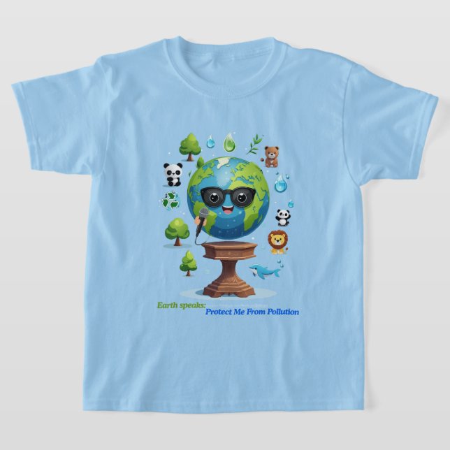 Camiseta Discurso da Terra: Um Chamado à Proteção (Postura )
