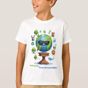 Camiseta Discurso da Terra: Um Chamado para Proteção