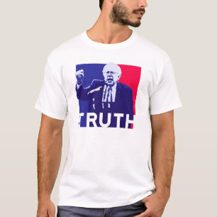 Camiseta Discurso das máquinas de lixar de Bernie da