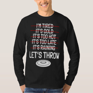 Camiseta Discus Throw Player Disc Athletes Sports Track And