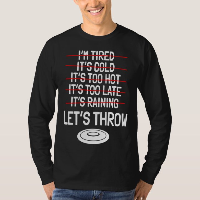 Camiseta Discus Throw Player Disc Athletes Sports Track And (Frente)