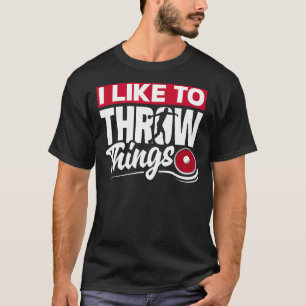 Camiseta Discus Thrower Discus Track E Field Lifecycle