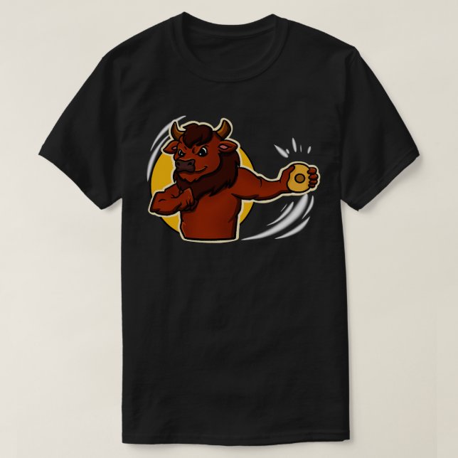 Camiseta Discus Thwer Bison (Frente do Design)