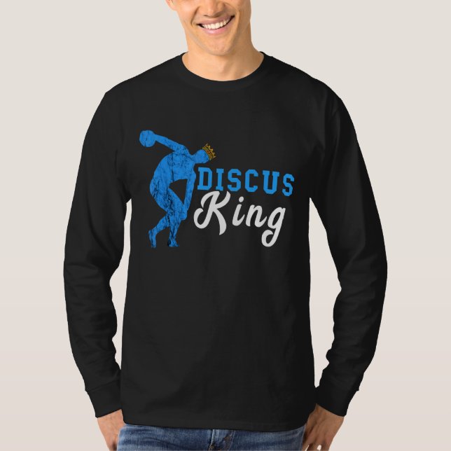 Camiseta Discus Thwer Discus King Track And Field Discus (Frente)