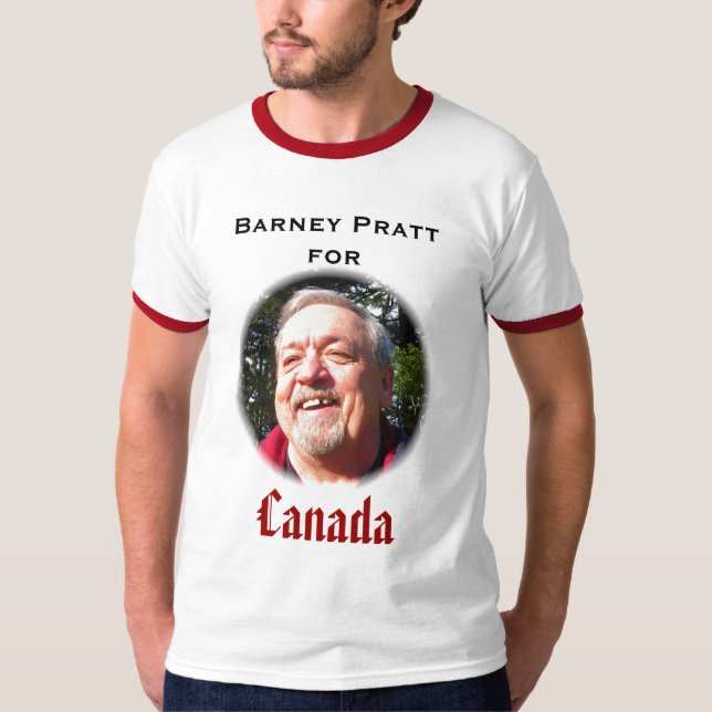 Camiseta Discussão Pratt para Canadá (Frente)