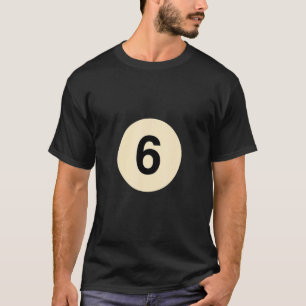 Camiseta Disfarce Billiard como fantasia de grupo da bola n