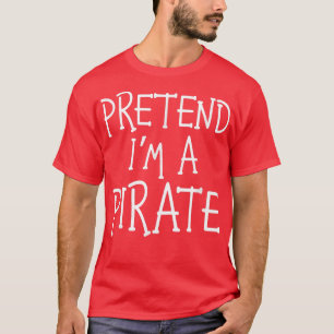 Camiseta Disfarce de Pirata Engraçado para Crianças no Hall