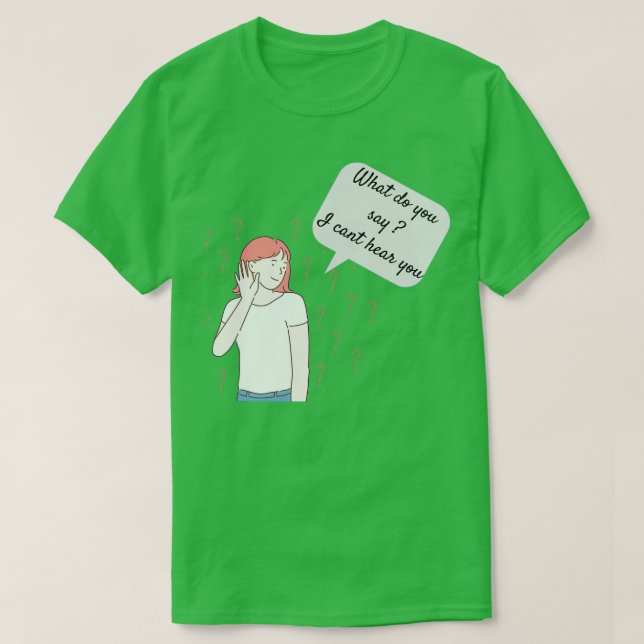 Camiseta Disfunção auditiva C 1 (Frente do Design)