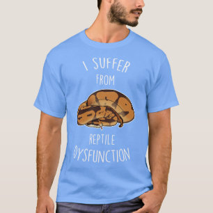 Camiseta Disfunção do Réptil do Python Ball