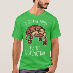 Camiseta Disfunção do Réptil Sulcata Tortoise