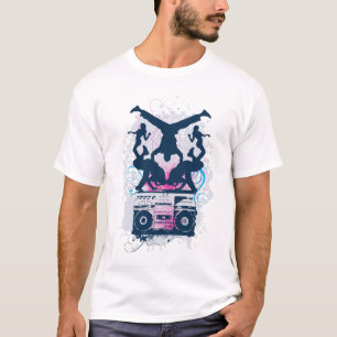 Camiseta Disjuntor Boombox, homens