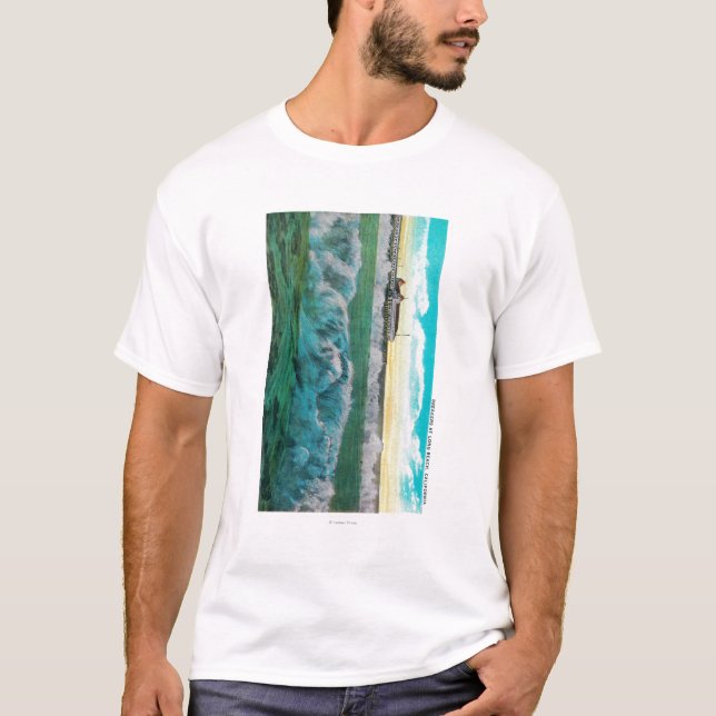 Camiseta Disjuntores em Long Beach, Califórnia (Frente)