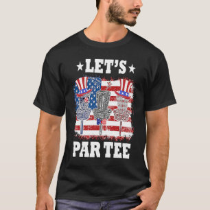 Camiseta Disk Goft Par America Independences Day Roupa