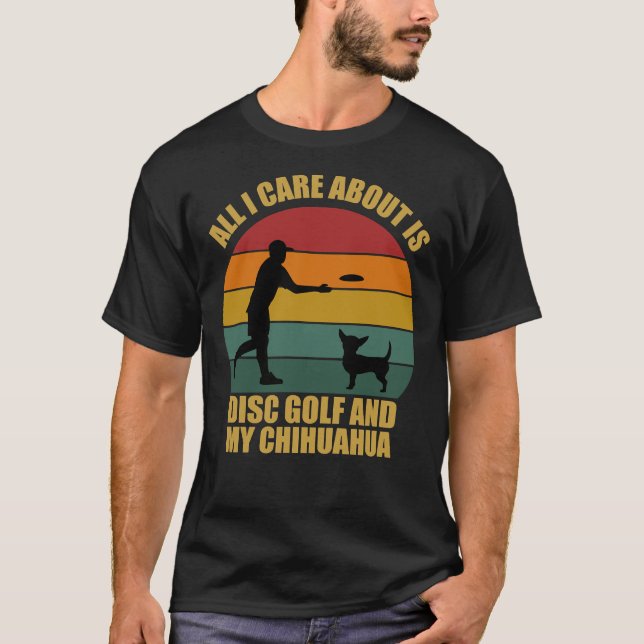Camiseta Disk Golf E Chihuahua (Frente)