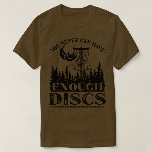 Camiseta Disk Golf Sayings Funny Frisbee (Frente do Design)