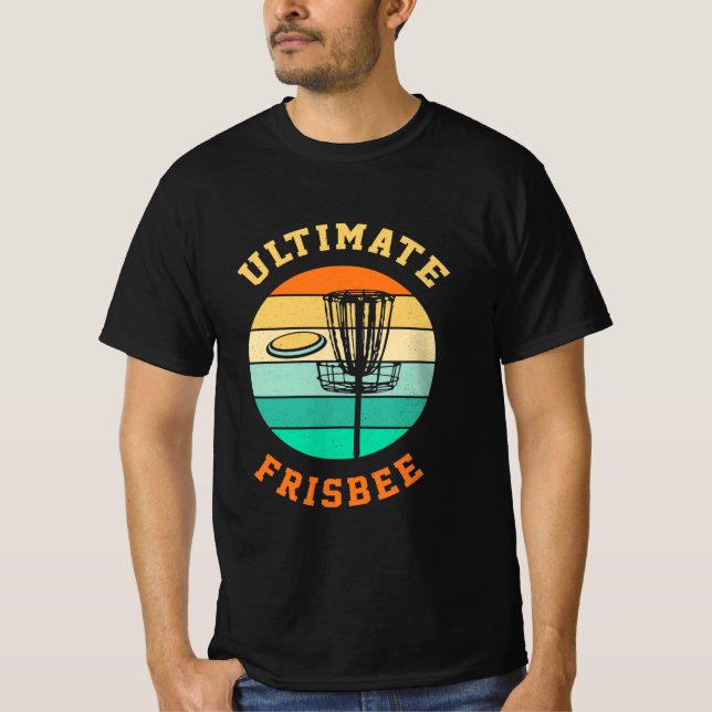 Camiseta Disk Golf Ultimate Frisbee (Frente)