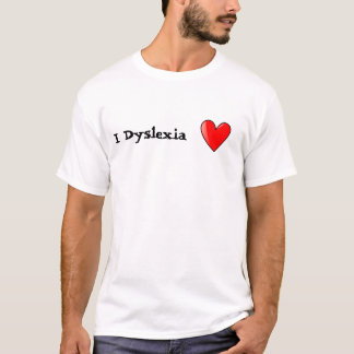 Camiseta Dislexia