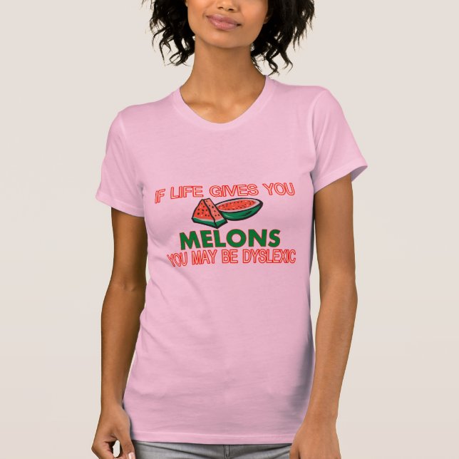 Camiseta Dislexia do melão (Frente)