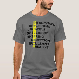 Camiseta Dislexia no Dia Mundial da Sensibilização Dislexia