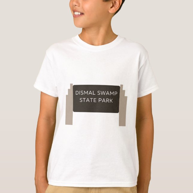Camiseta Dismal Swamp State Park North Carolina (Frente)
