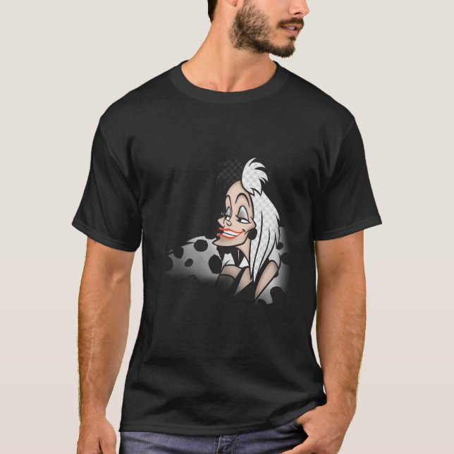 Camiseta Disney101 Dalmations Mau Cruella (Frente)