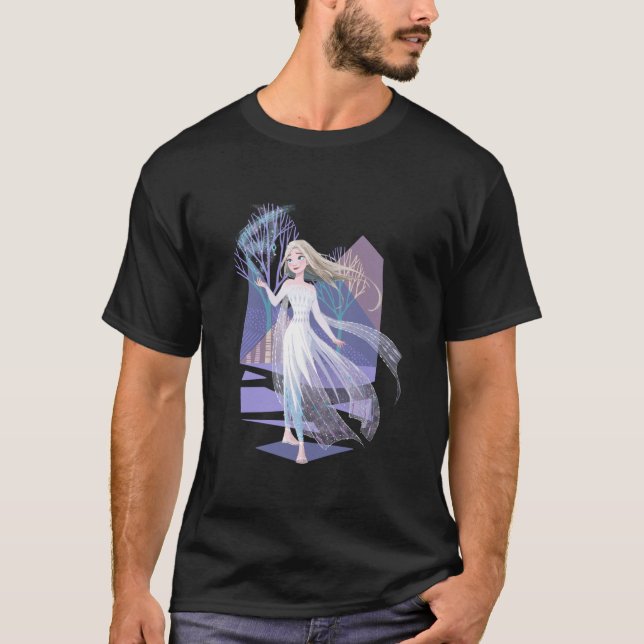 Camiseta Disney Frozen 2 Snow Queen Elsa  (Frente)