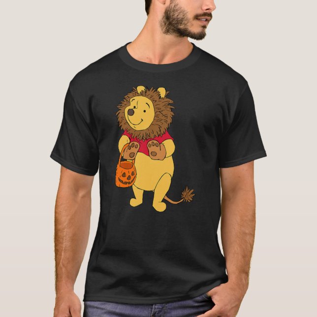 Camiseta Disney Halloween Pooh the Lion (Frente)