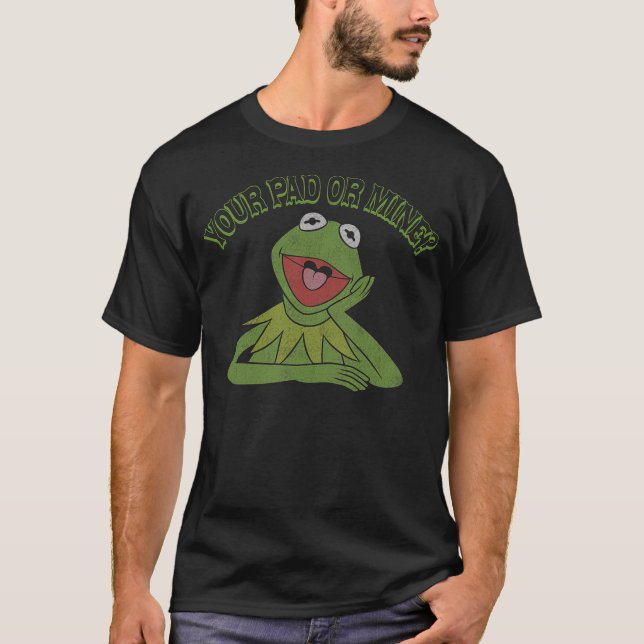Camiseta Disney Kermit the Frog Your Pad or Mine (Frente)