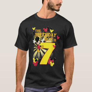 Camiseta Disney Mickey E Amigos Mickey 7º Aniversário Menin
