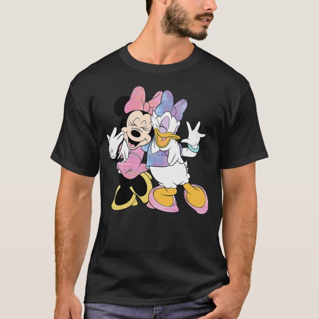 Camiseta Disney Minnie Mouse and Daisy Duck Best Friends Sh (Frente)