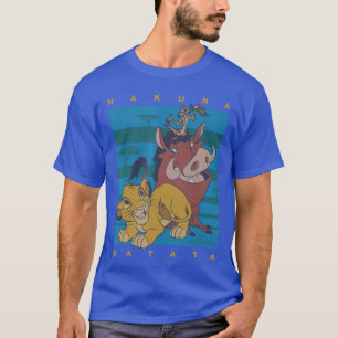 Camiseta Disney O Rei Leão Hakuna Matata Esquadrão Retro