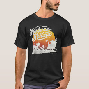 Camiseta Disney O Rei Leão Hakuna Matata Pôr do Sol Março