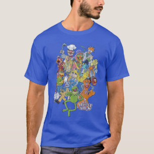 Camiseta Disney Os Muppets Personagens Principais Grupo Afl