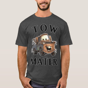 Camiseta Disney Pixar Cars Tow Mater Acabamento Gráfico