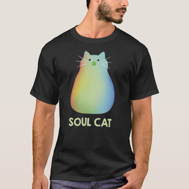 Camiseta Disney Pixar Soul Cat Portrait (Frente)