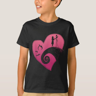 Camiseta Disney The Before Christmas Jack And Sally Heart