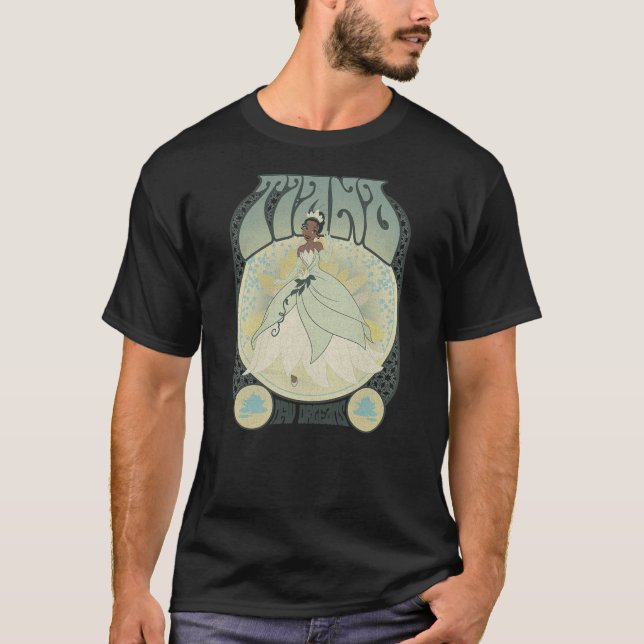 Camiseta Disney The Princess & The Frog Tiana Seventies Ret (Frente)