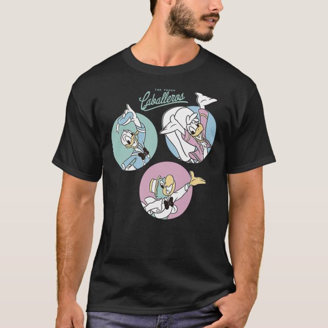 Camiseta Disney The Three Caballeros 1944 Donald Duck (Frente)