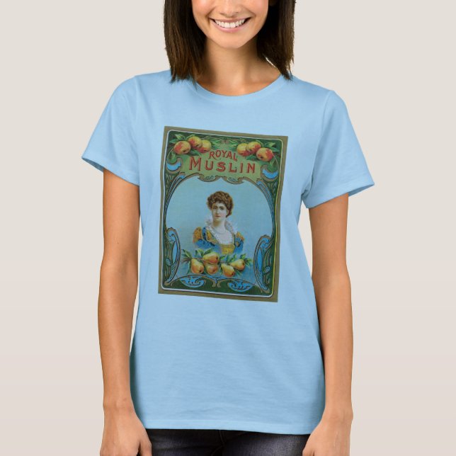 Camiseta Diso Tecido Label Art Royal Muslin (Frente)