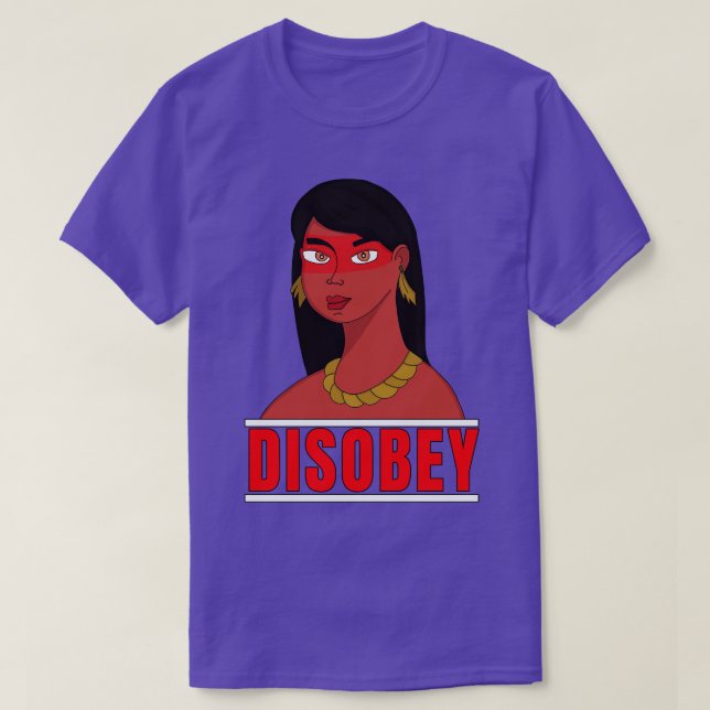 Camiseta Disobey (Frente do Design)