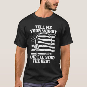 Camiseta Dispachante Dourado da Polícia de Linha Amarela de
